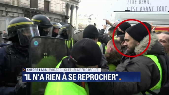 Interpellation d'Éric Drouet : "Il n'a rien à se reprocher" affirme son avocat