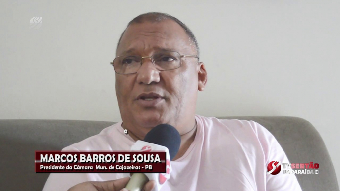 Deixando a presidência da Câmara, Marcos Barros faz balanço de administração e confessa possível candidatura à prefeito de Cajazeiras: “Estou pronto”