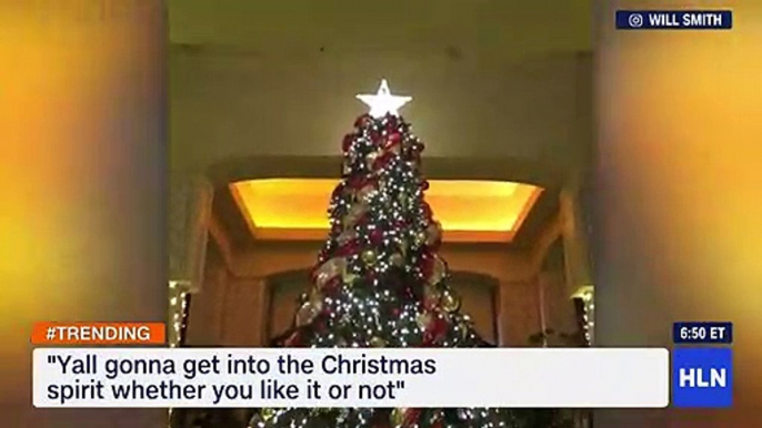 Will Smith takes Christmas spirit seriously