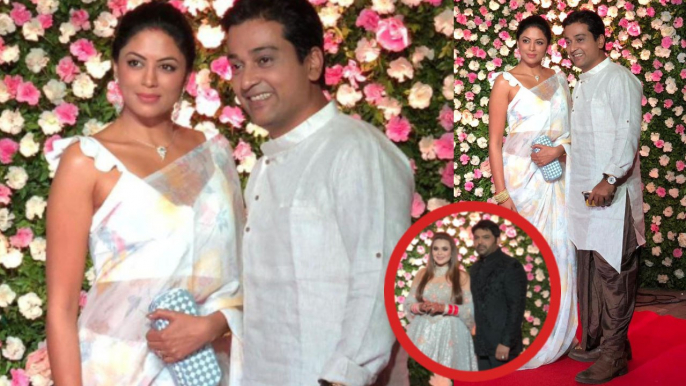 Kapil Sharma & Ginni Reception: Kavita Kaushik looks ethereal in pastel white saree | FilmiBeat