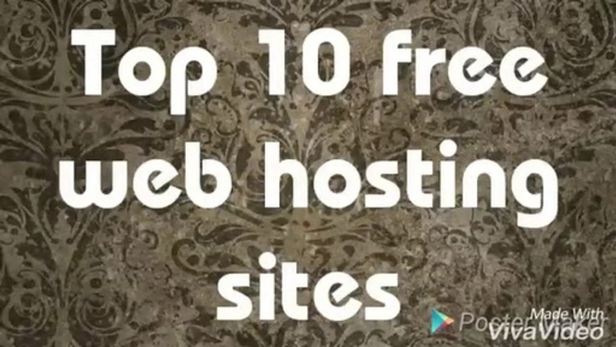 Top 10 best free Web hosting services - Totally free