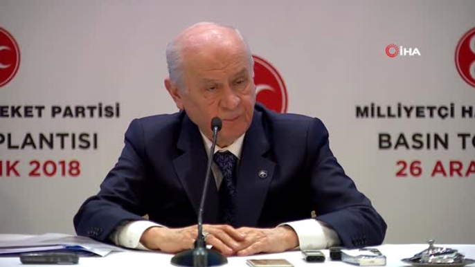 MHP Genel Başkanı Bahçeli: (Cumhur İttifakı) "Cumhur İttifakı'nın 24 Haziran Seçimlerinden Sonra...