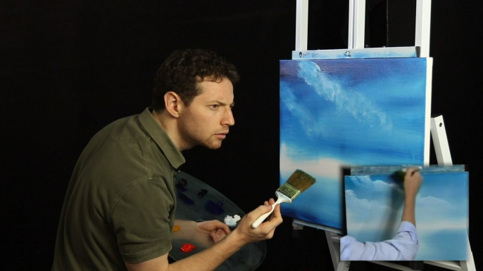 Comedian Dan Hirshon may 'look like' Bob Ross, but can he paint like him? — The Bob Ross Challenge