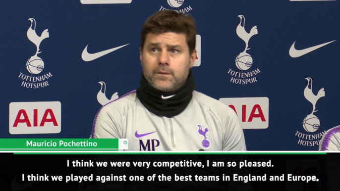 Pochettino happy with competitve Spurs