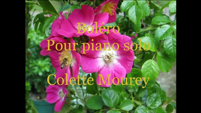 Boléro - piano - Colette Mourey