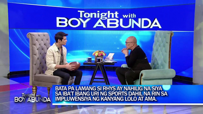 TWBA: Rhys teaches Tito Boy Rugby and American Football