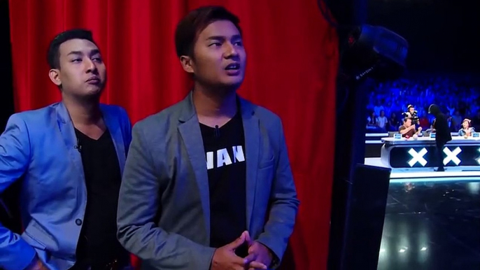 Dark Magic Appears on Myanmar s Got Talent   Magicians Got Talent