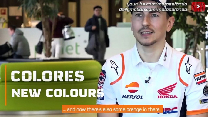 LOS NUEVOS COLORES DE JORGE LORENZO // NEW COLOURS OF JORGE LORENZO