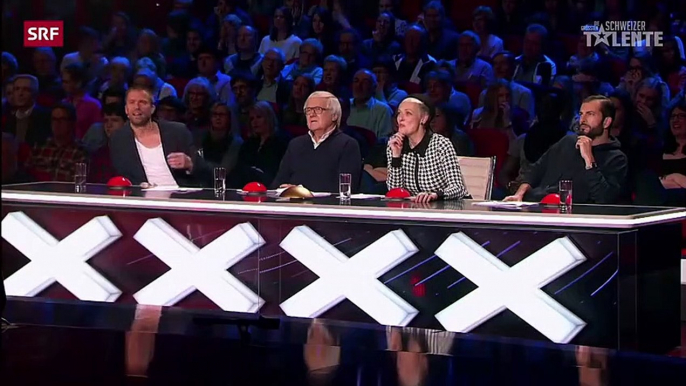 Magician Shocks Judges With His Magic Trick on Got Talent Switzerland   Magician s Got Talent