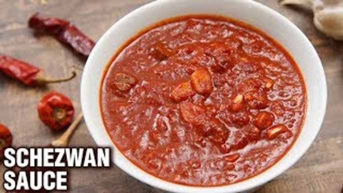 Schezwan Sauce Recipe - Easy Homemade Schezwan Sauce - Indo-Chinese Sauce Recipe - Tarika