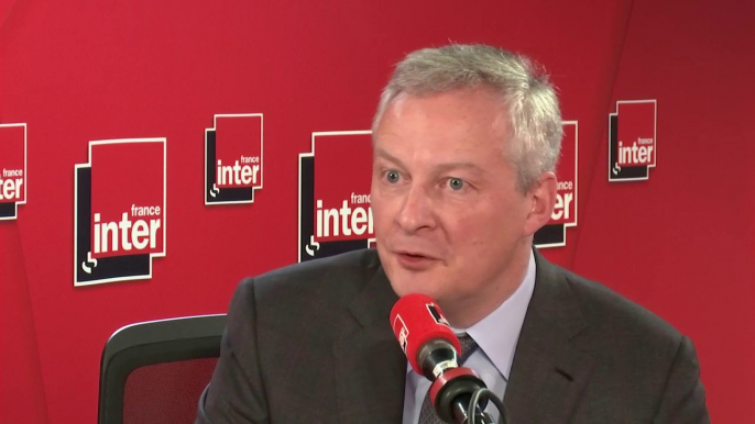 Bruno Le Maire, ministre de l'Économie, à propos de la crise des 'gilets jaunes' : "Nous avons été pris de vitesse, comme tous les Français, par ce mouvement"