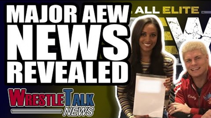 WWE SmackDown Vs. AEW! MAJOR All Elite Wrestling Announcement! | WrestleTalk News Jan. 2019