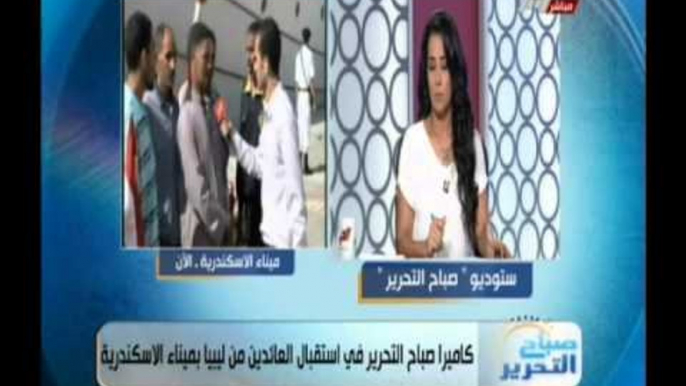 بالفيديو ... أحد العائدين من ليبيا يحكى تفاصيل ما حدث للمصريين فى ليبيا