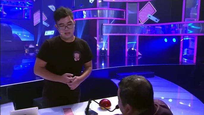 Card Tricks Stuns Judges on Myanmar's Got Talent - Semi-Finals - Magicians Got Talent