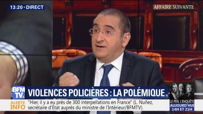 Laurent Nuñez sur la demande du Défenseur des droits de suspendre l'utilisation du LBD: "Ça n'est pas possible"