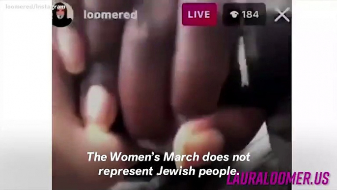 Laura Loomer Storms Women's March Stage, Accuses The Organizers Of Hating Jews