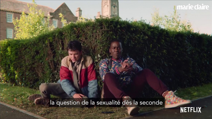 Rencontre avec Gillian Anderson et Asa Butterfield pour "Sex Education"