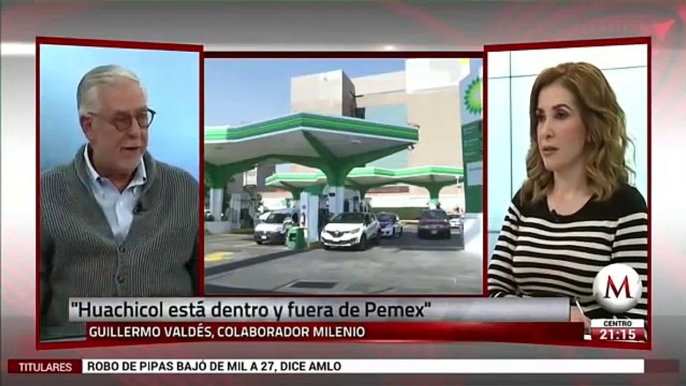 Guillermo Valdés opina sobre desabasto de gasolina en México 2019