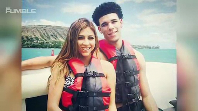 Denise Garcia THIRSTY To FIX Relationship With Lonzo Ball, Shows Up Courtside With Baby Zoe