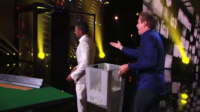 Magician Mike Super Shocks Nick Cannon on America s Got Talent   Magicians Got Talent