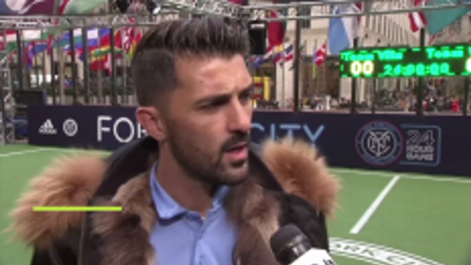 David Villa on training like a 19-year-old despite his advancing years