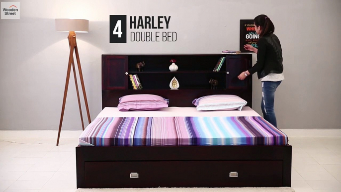 Double Beds : Explore Top 5 Double Beds with Wooden Street