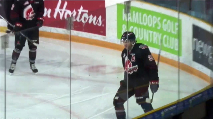 WHL Moose Jaw Warriors 5 at Kamloops Blazers 2