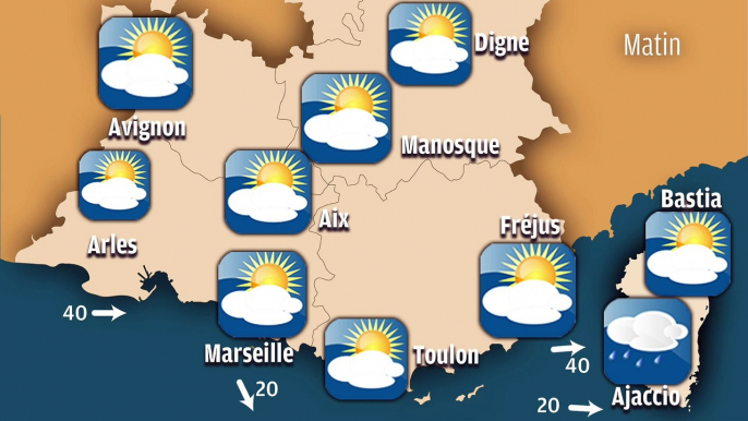 Météo en Provence : quelques nuages et toujours de la douceur