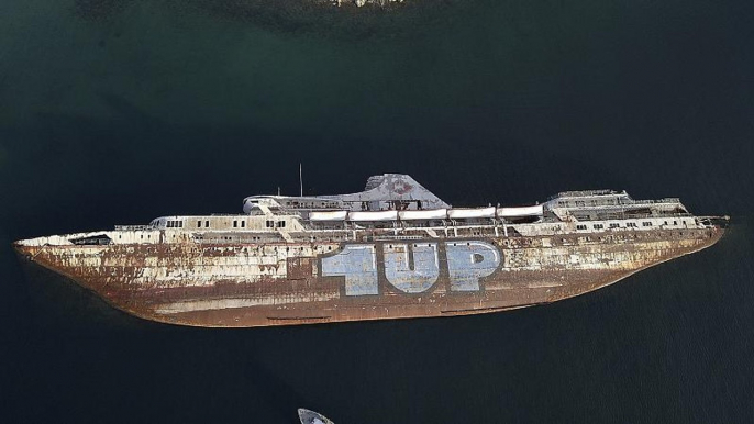 Greece exhumes decades-old ship graveyard amid fears of environmental hazard