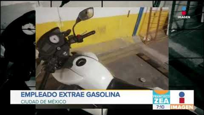 Detienen a funcionario capitalino por robar gasolina de vehículos oficiales | Noticias con Paco Zea