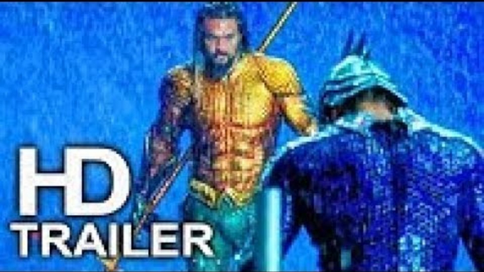 AQUAMAN (FIRST LOOK - Behind The Scenes Clip Bloopers + Trailer NEW) 2018 DC Superhero Movie HD