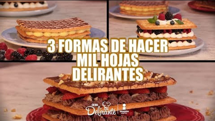 3 formas de hacer mil hojas | Cocina Delirante