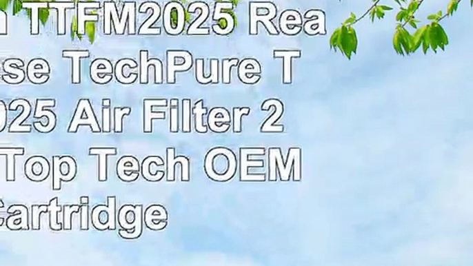 TopTech TTFM2025 Ready to Use TechPure TTFM2025 Air Filter 20x25x4 Top Tech OEM