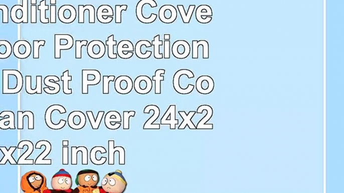 Air Conditioner Cover Outdoor Protection Cover Dust Proof Cooling Fan Cover 24x24x22