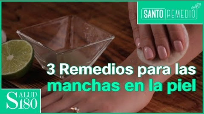 Los mejores remedios para eliminar las manchas en la piel