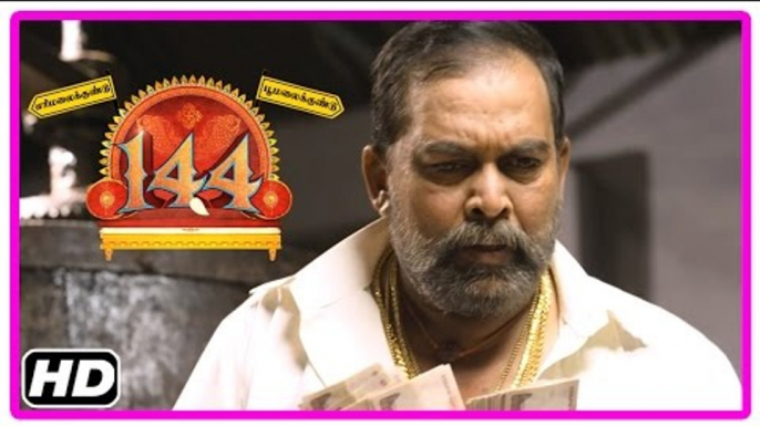 144 Tamil Movie | Scenes | Ramadoss Steals Statue for Madhusudhan Rao | Ashok Selvan Intro | Shiva