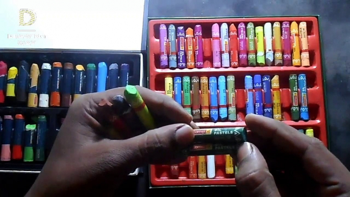 Camel Student(low) quality Oil Pastels vs Camel Supreme(high_artist) quality Oil Pastels in Hindi ( 358 )