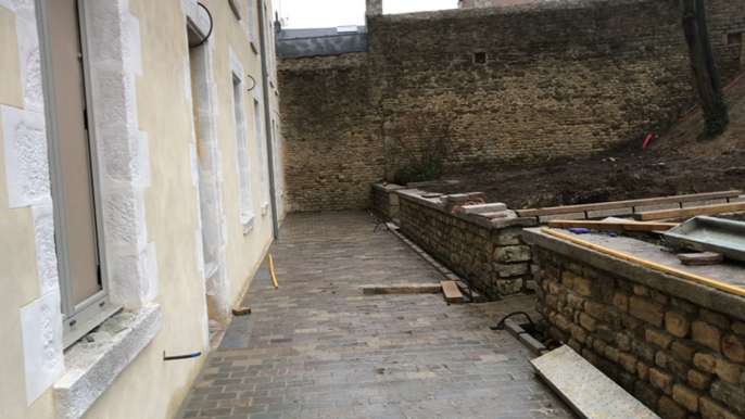 Visite du chantier de la Maison d’accueil Louis et Zélie