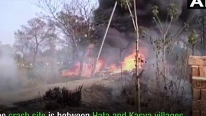 Indian Air Force's Jaguar plane crashes in Uttar Pradesh's Kushinagar, pilot ejects safely