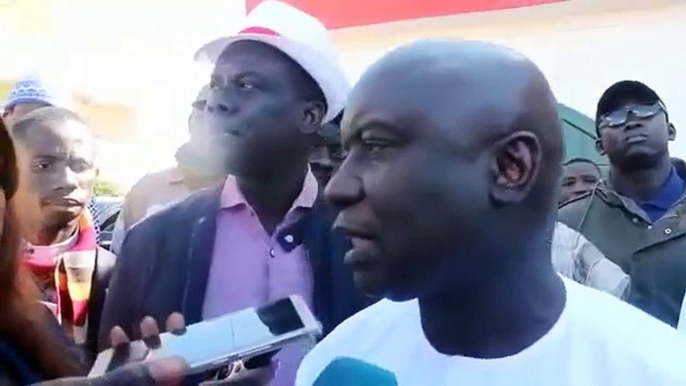 Le discours du président Idrissa SECK après sa visite au siège de Pastef sacc...