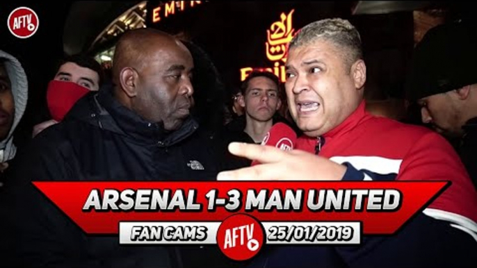 Arsenal 1-3 Man United | Man City Are Going To Steamroller Us Next Week! (Heavy D)