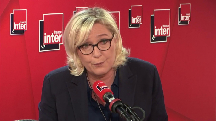 Marine Le Pen : "Les Français sont des polytraumatisés du référendum." #le79inter