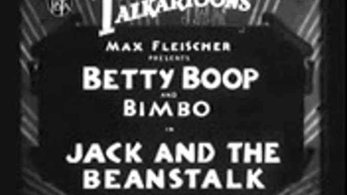 Betty Boop: Jack and the Beanstalk (1931)