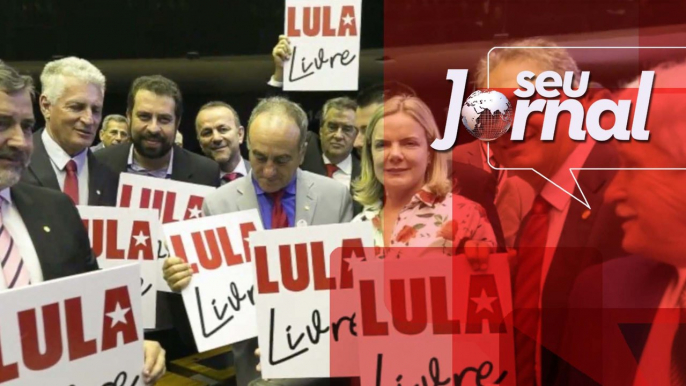Sob protesto, tomam posse senadores e deputados em Brasília