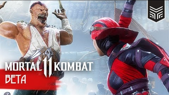 MK11: BETA EXCLUSIVO DE PS4 E XBOX