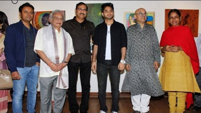 Inauguration of an Unique Art Exhibition Paintings by the Artist Sydney Lobo With Many Celebs