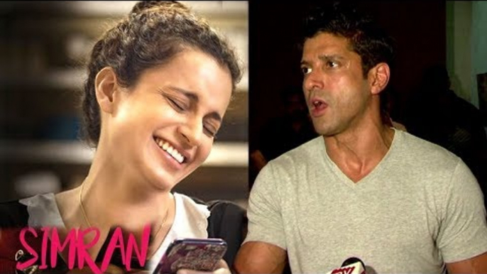 Farhan Akhtar's Reaction On Kangana Ranaut's Simran Vs Lucknow Central Movie Clash At Box Office