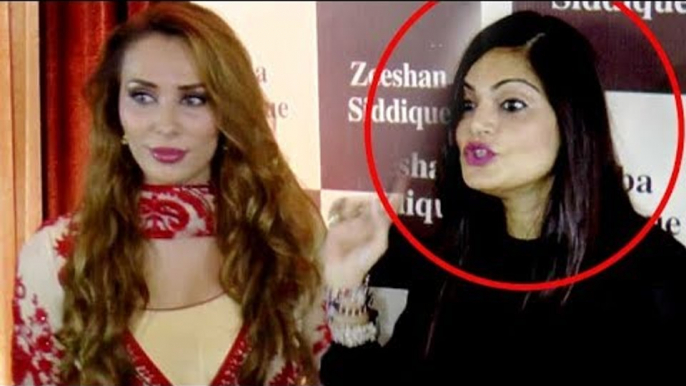 Salman’s sister Alvira Khan SHOUTS At Media For Saying Iulia Vantur’s Name Wrong