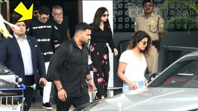 Priyanka Chopra With BF Nick Jonas Returns From GOA Vacation | Spotted At Mumbai Airport