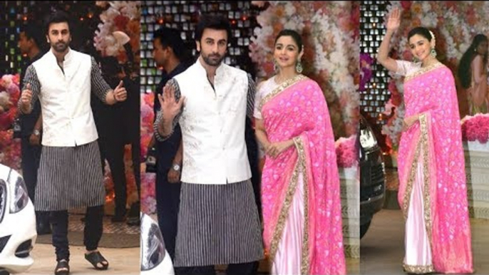 LIVE: Alia Bhatt With Boyfriend Ranbir Kapoor At Akash Ambani & Shloka Mehta's Engagement Bash